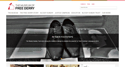 Desktop Screenshot of museumoffreederry.org